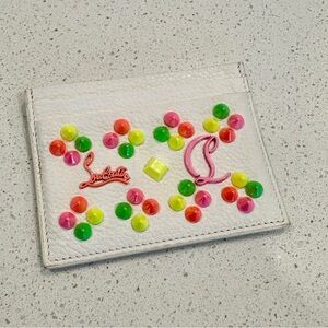 Christian Louboutin Studded Card Case
